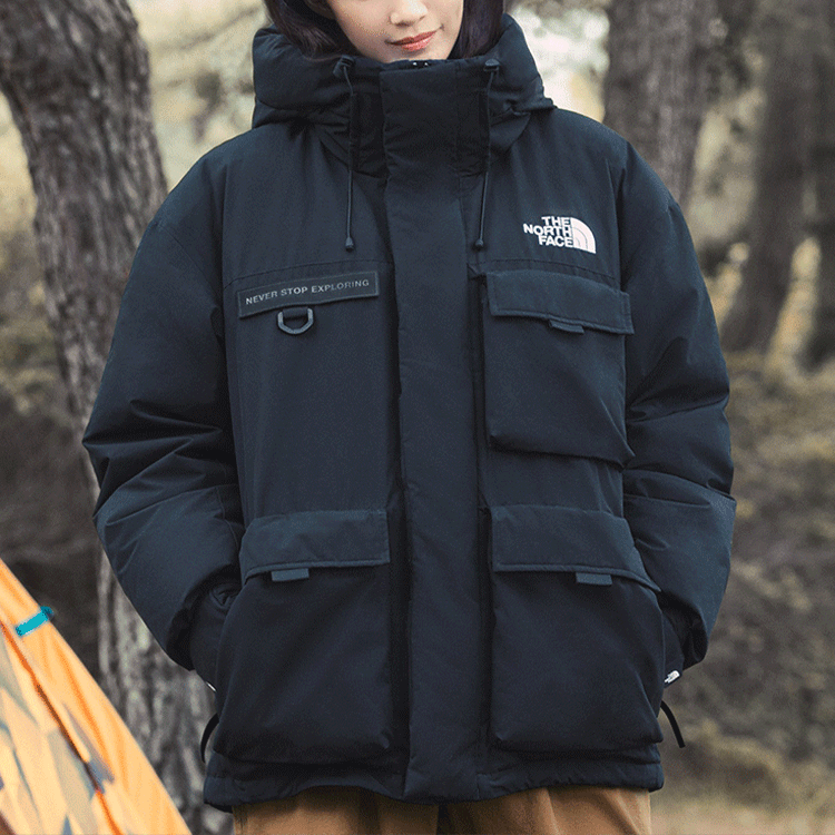 Куртка The North Face (черная) — фото 4