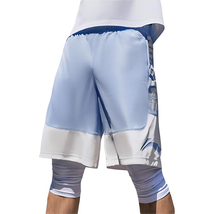 Li Ning Shorts Men’s Clear Sky Blue Ivory