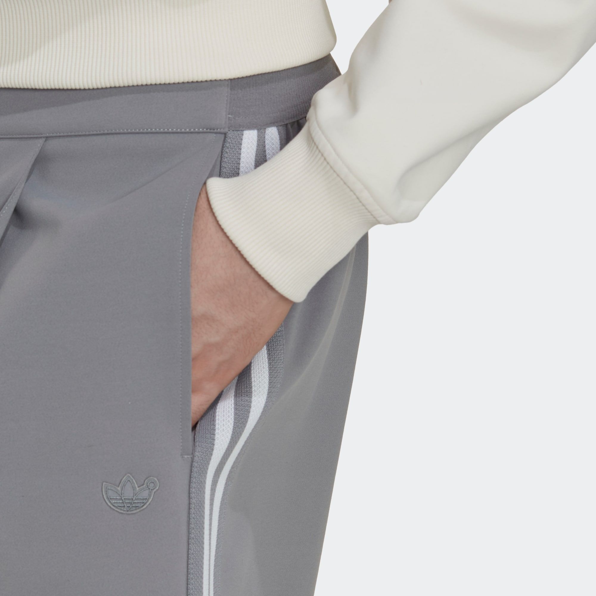 Adidas Originals Blue Version Collection Shorts Men’s Light Gray