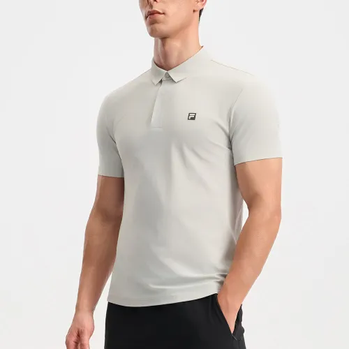 FILA Фитнес Элегантный And Pure Серый Мужское Поло