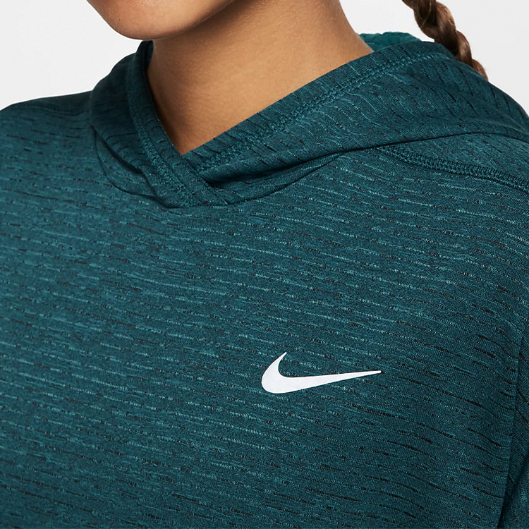 Женское худи Nike Therma Element (темно-синее) — фото 7
