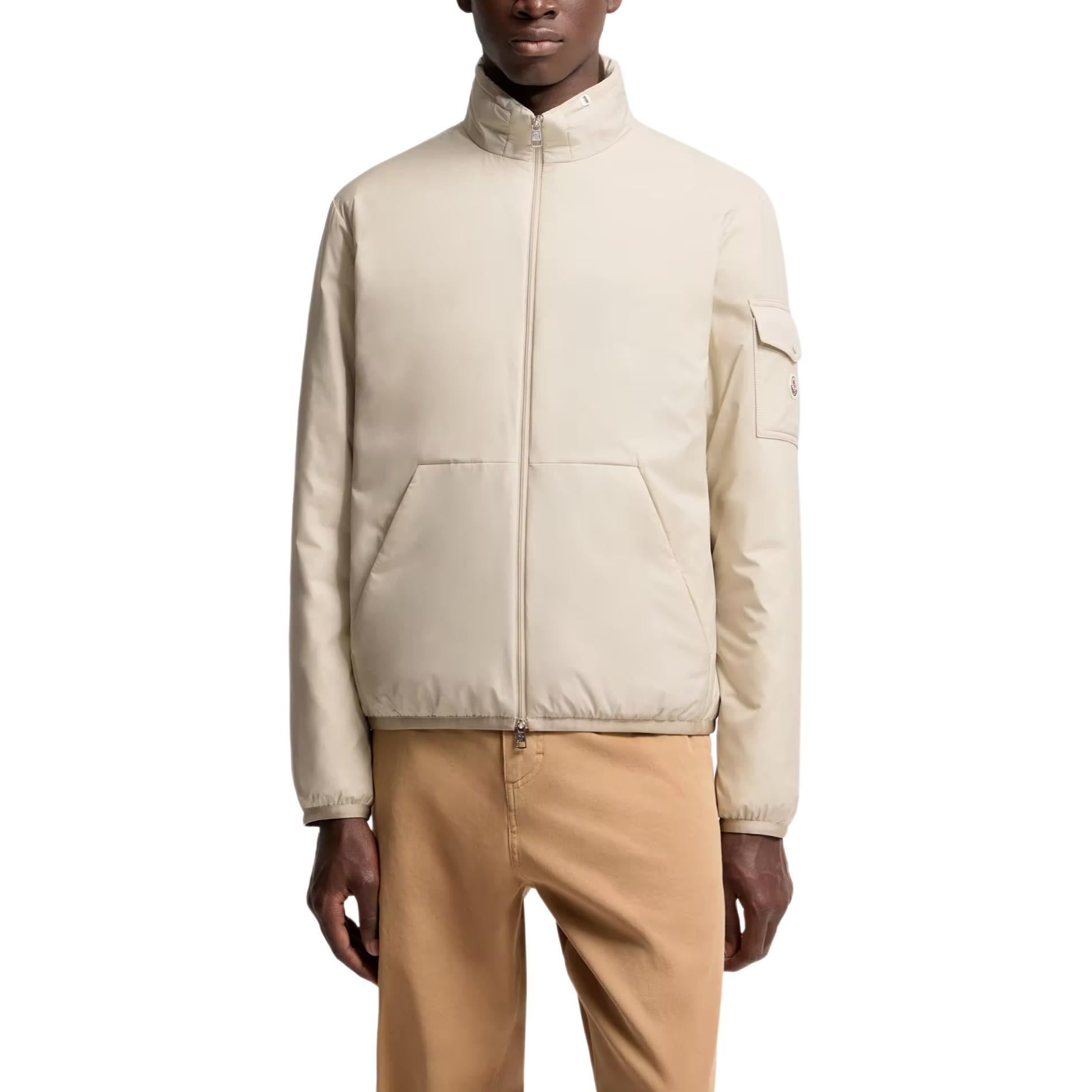 Мужской пуховик Moncler SS26 Breezes (черный) — фото 2