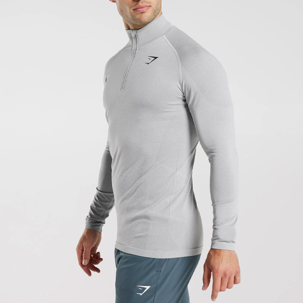 GYMSHARK Workout Clothing Men’s Light Gray/Smoke Gray