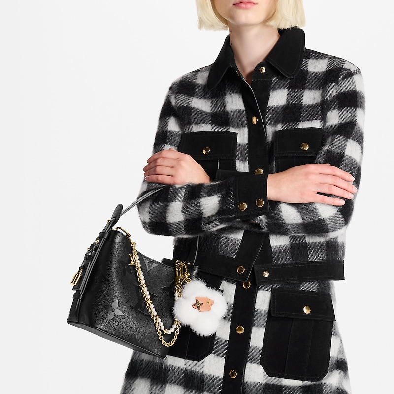 Женская сумка Louis Vuitton ALL IN BB (черная) — фото 7