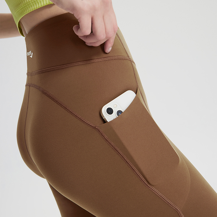 Saucony Sports Pants Women’s Khaki Brown Moderate