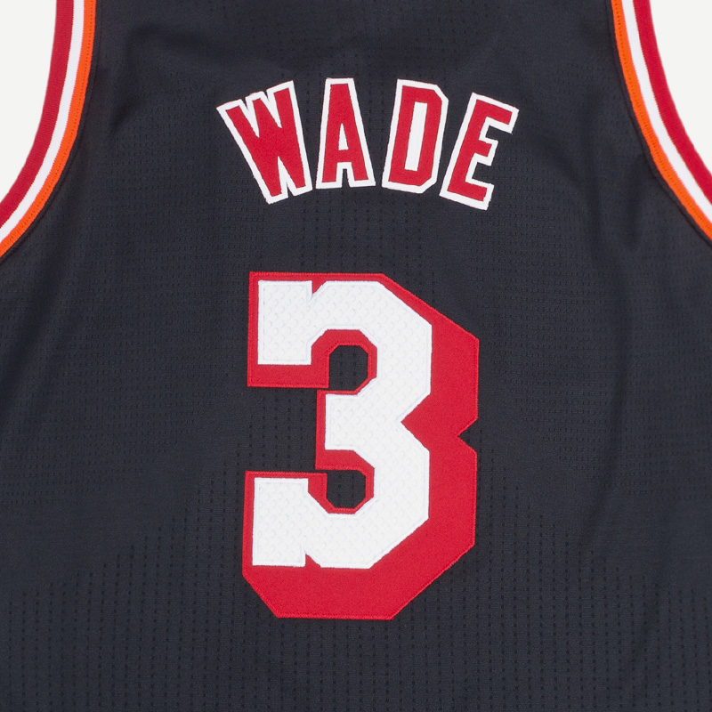 Mitchell Ness 2013/14 Dwyane Wade Miami Heat Swingman jersey