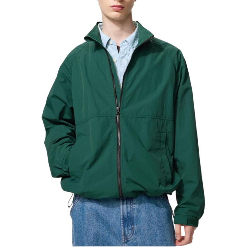 Мужская куртка UNIQLO SS26 (черная) — фото 3