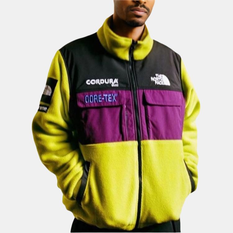 Куртка Supreme x THE NORTH FACE (желтая) — фото 4