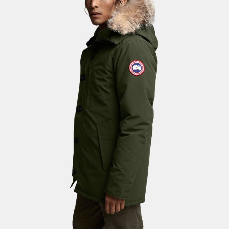 Куртка Canada Goose Chateau (хаки) — фото 8
