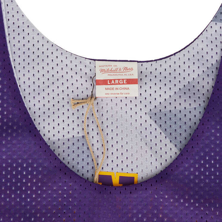Mitchell Ness Basketball Jersey Unisex Purple