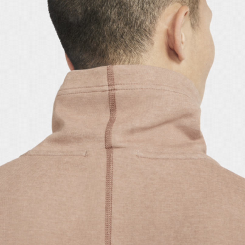 Мужское худи Nike Dri-fit (пустынно-желтое) — фото 4