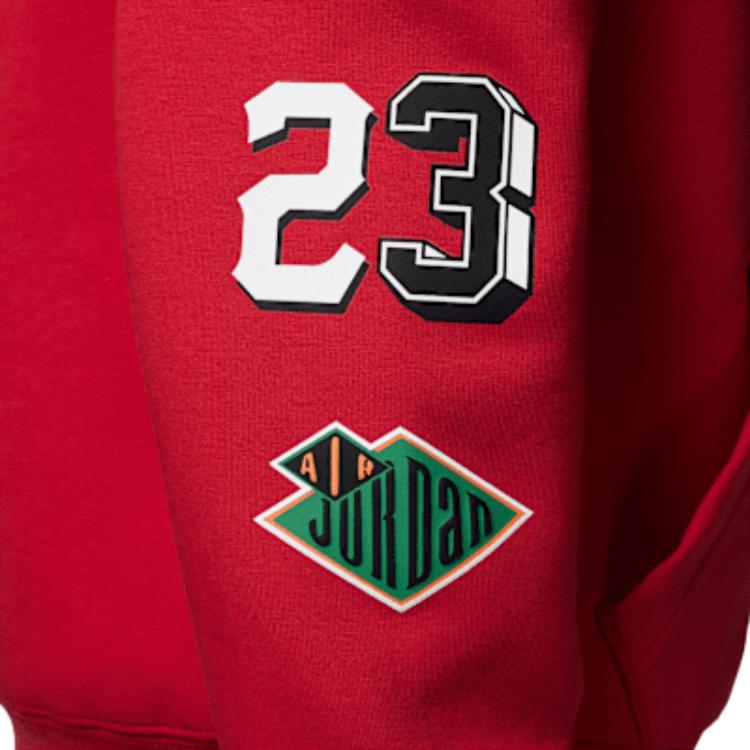Мужское худи Jordan Air23 Court of Legends (красное) — фото 3