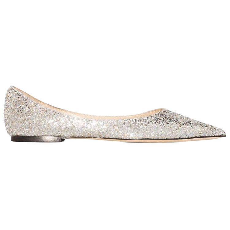 Jimmy Choo LOVE Casual Shoes Women's Platinum