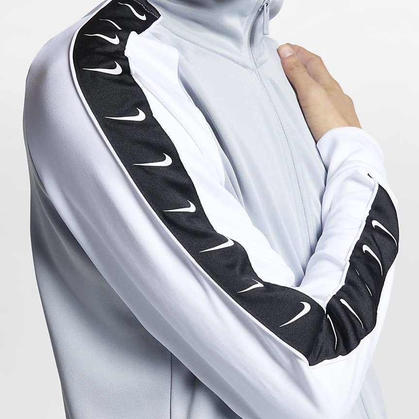 Мужская куртка Nike Logo (белая) — фото 4
