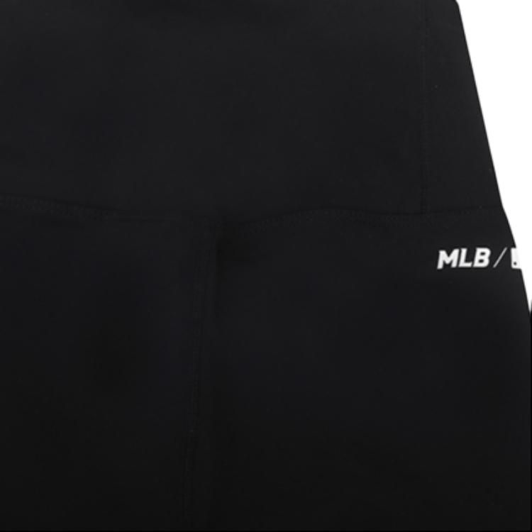 Женские легинсы MLB (черные) — фото 3