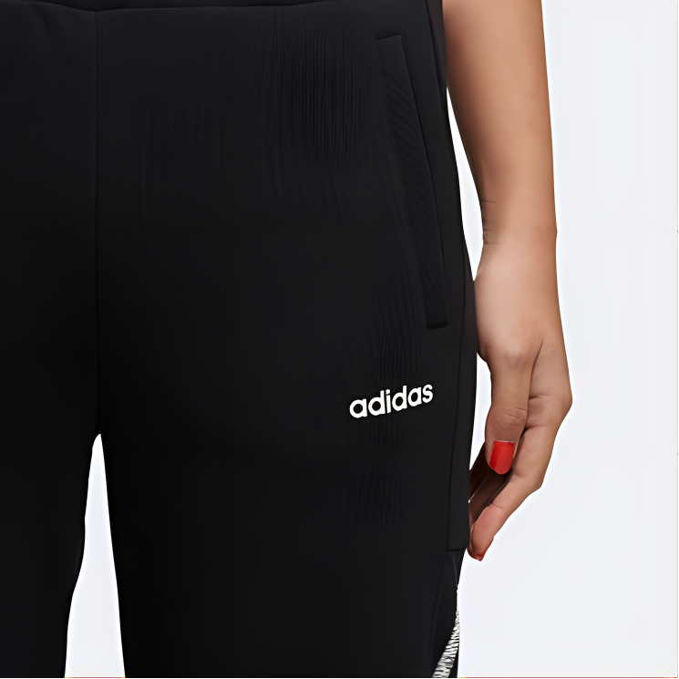 Женские штаны adidas neo Retro Slim (черные) — фото 6