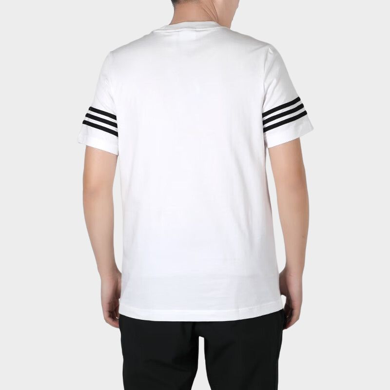 Мужские футболка adidas originals Outline (белая) — фото 4