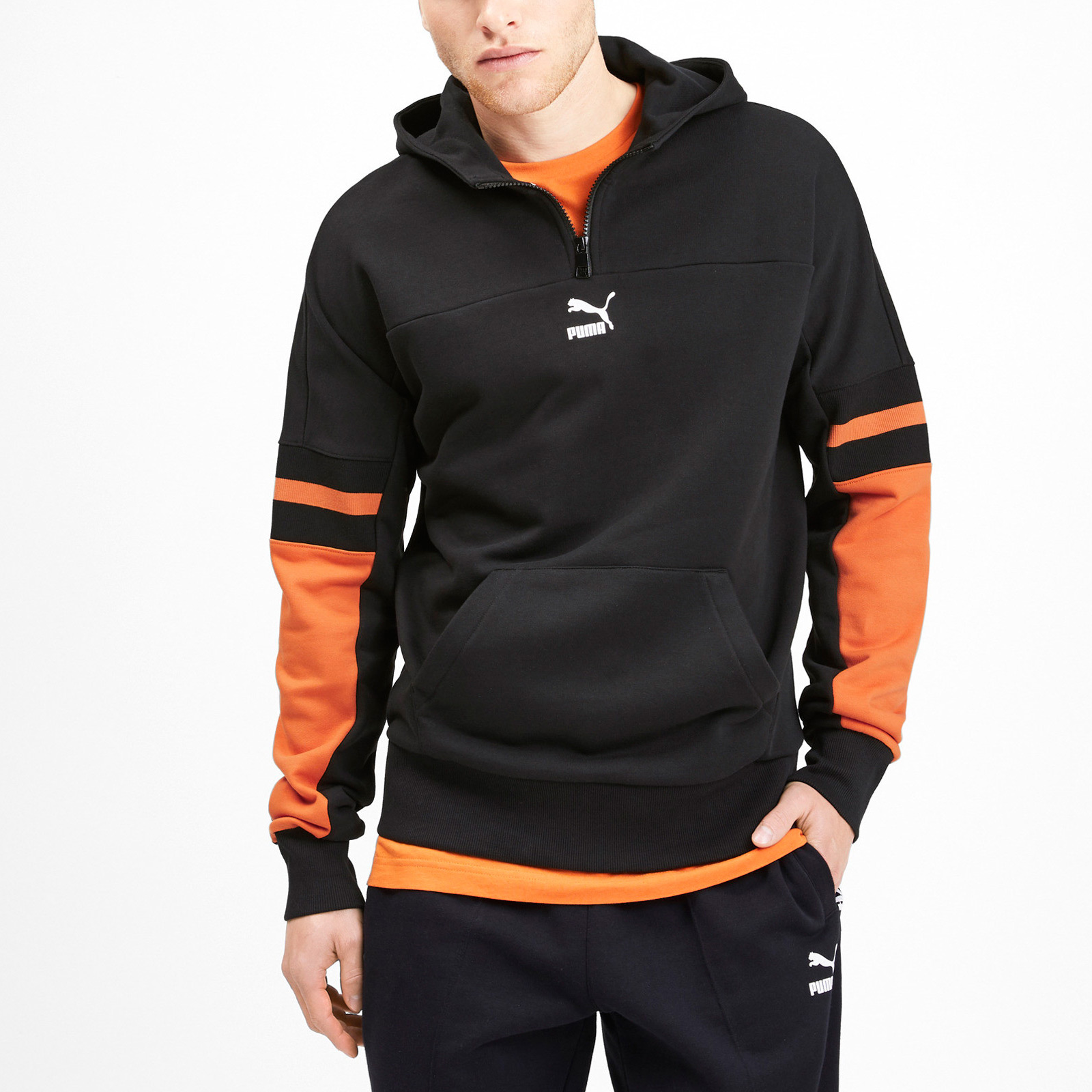 Мужской свитшот PUMA Xtg (черный) — фото 3