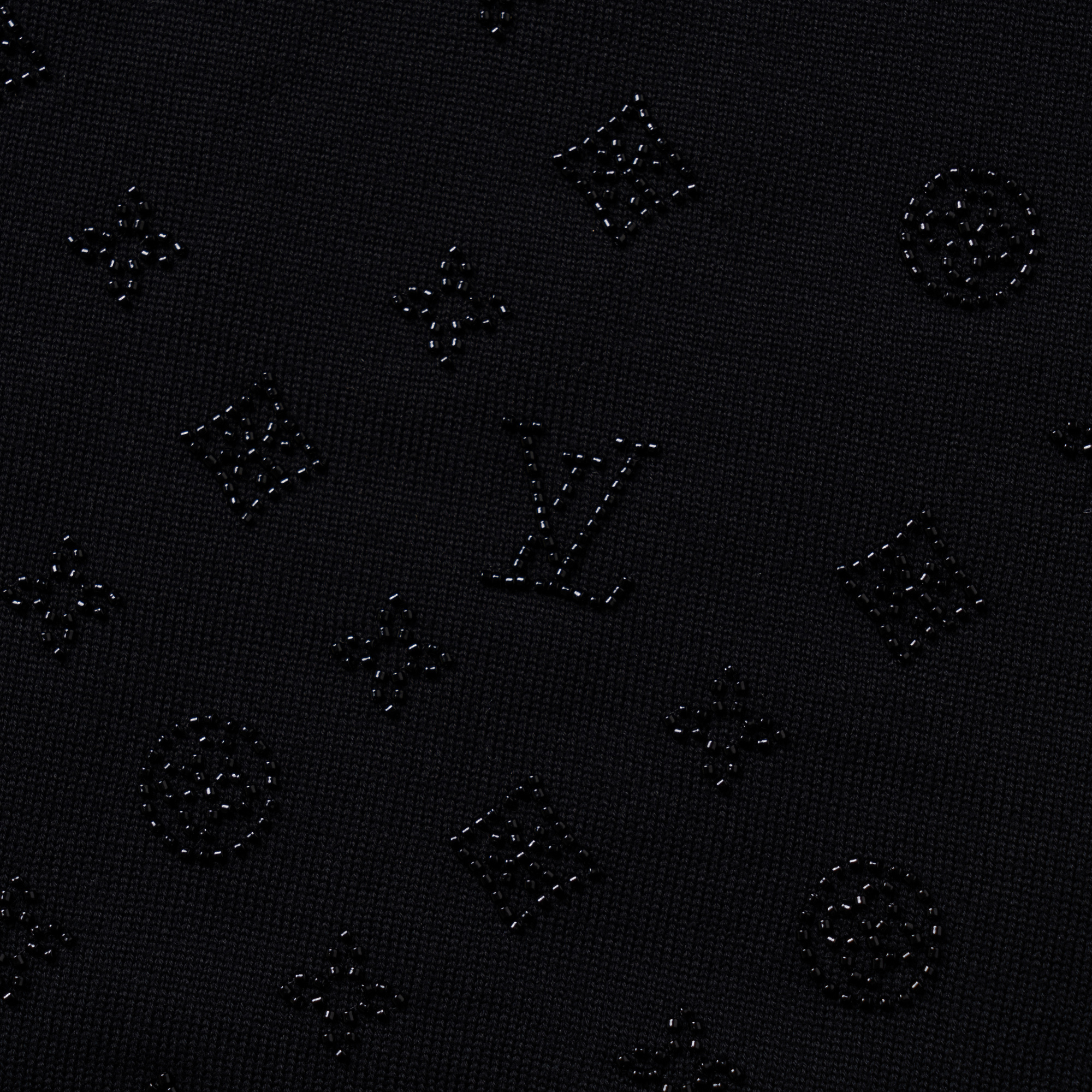 Мужской свитер Louis Vuitton LOUIS VUITTON FW25 (черный) — фото 5