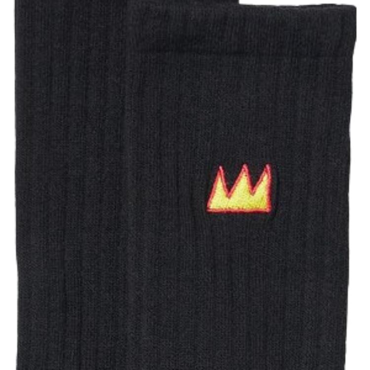 UNIQLO Basquiat Collaboration Crew Socks Men’s 1 Pack Black