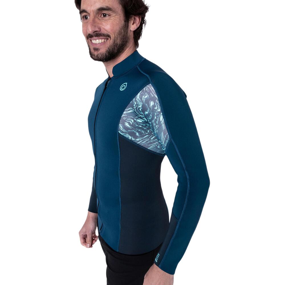 DECATHLON Diving Wetsuit Men’s Turkish Blue/dark Blue