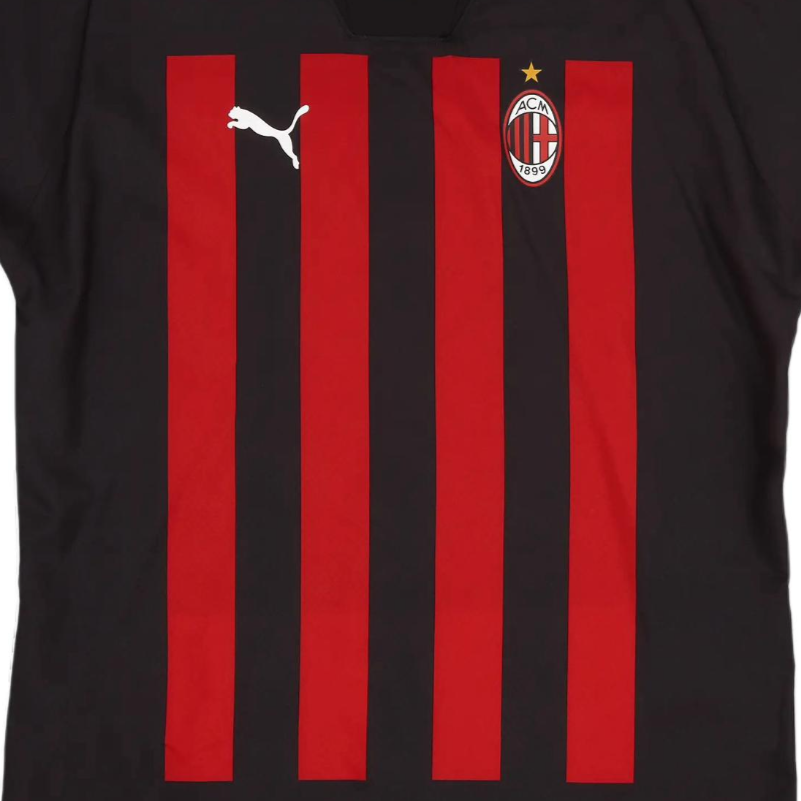 PUMA AC MilanULTRAWEAVE Soccer Jersey Men’s Black