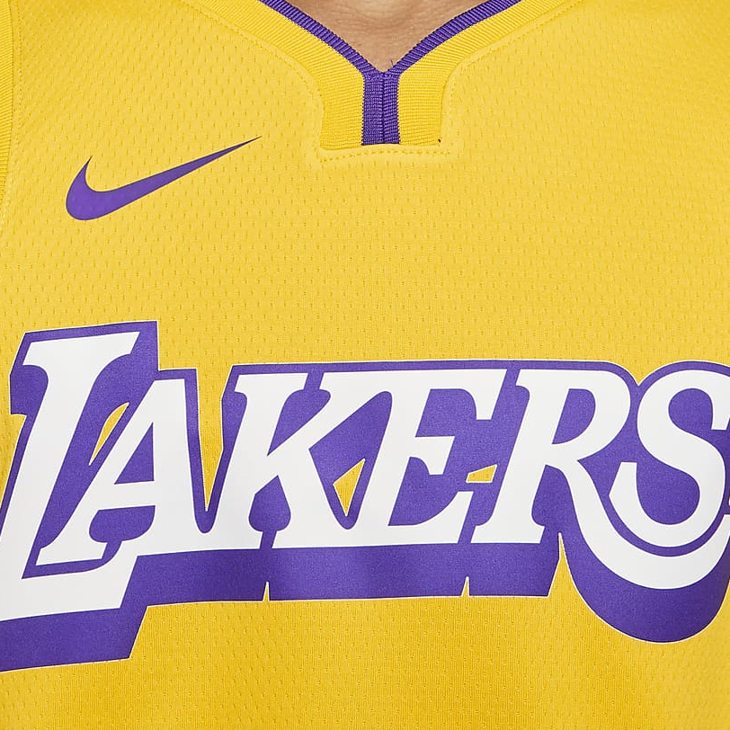 Nike Basketball Jersey Unisex Yellow