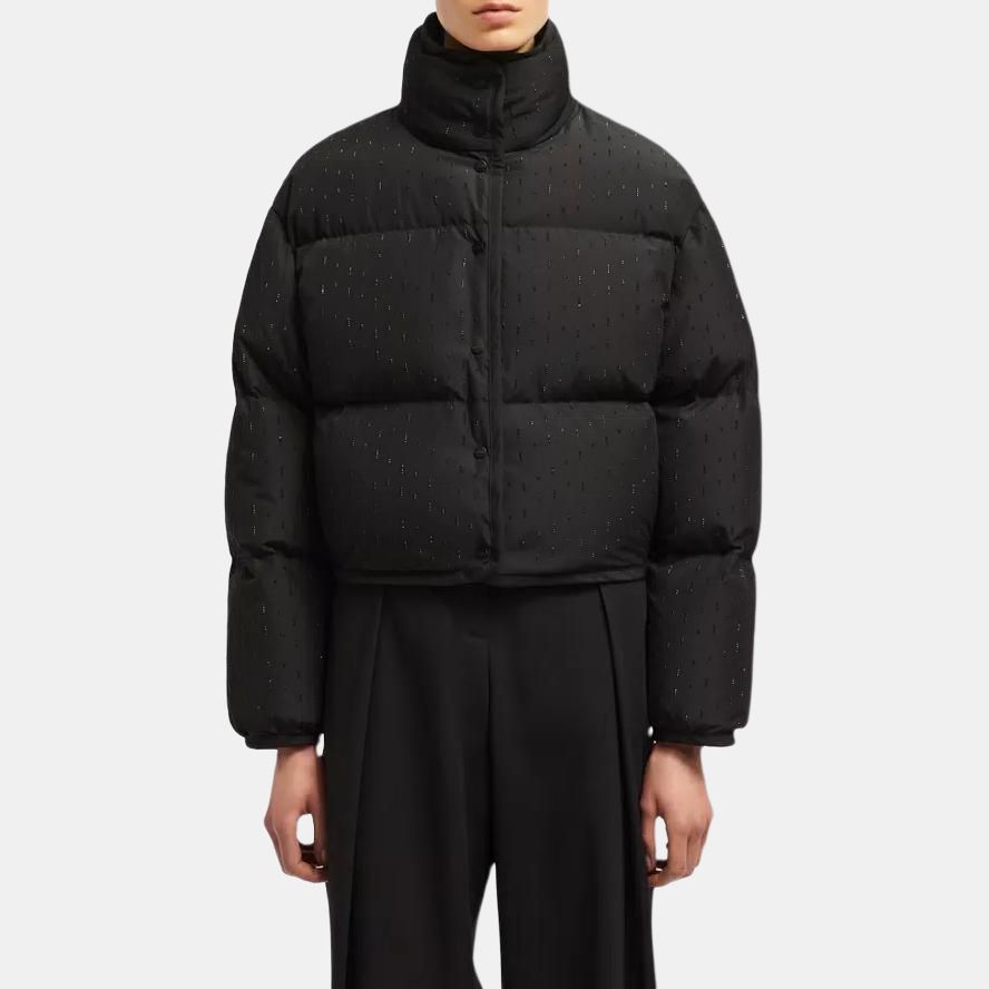Женская куртка Moncler Citrine (черная) — фото 3