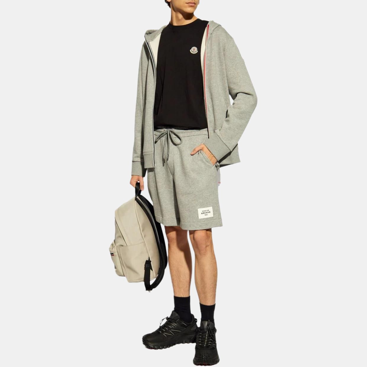 Мужская куртка Moncler (серый) — фото 2