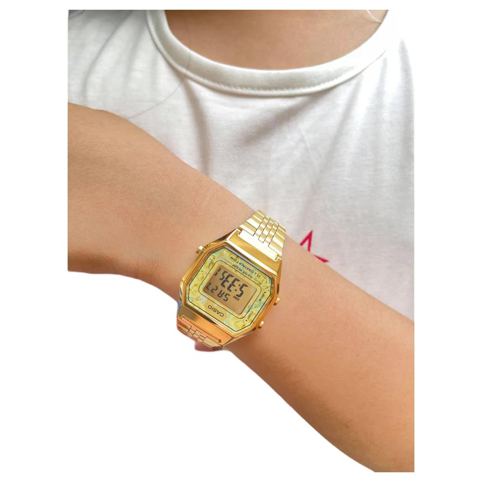Женские часы Casio CASIOYOUTH- (золотые) — фото 4