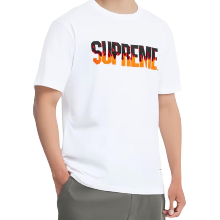 Футболка Supreme FW19 logoT (черная) — фото 5
