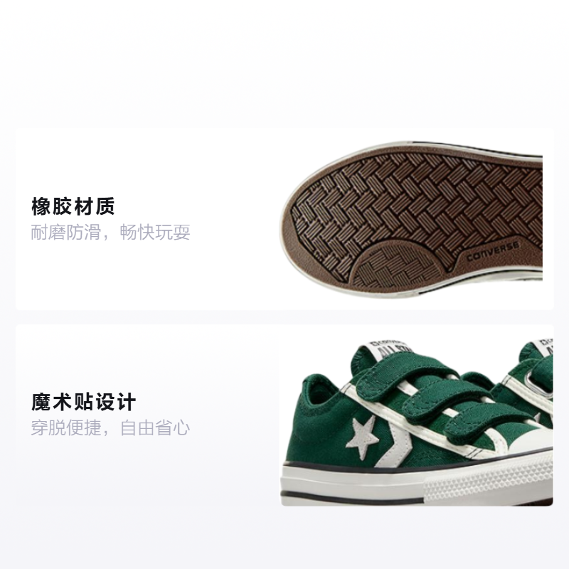 Кеды Converse All Star (зеленые) — Зелёный — фото 2