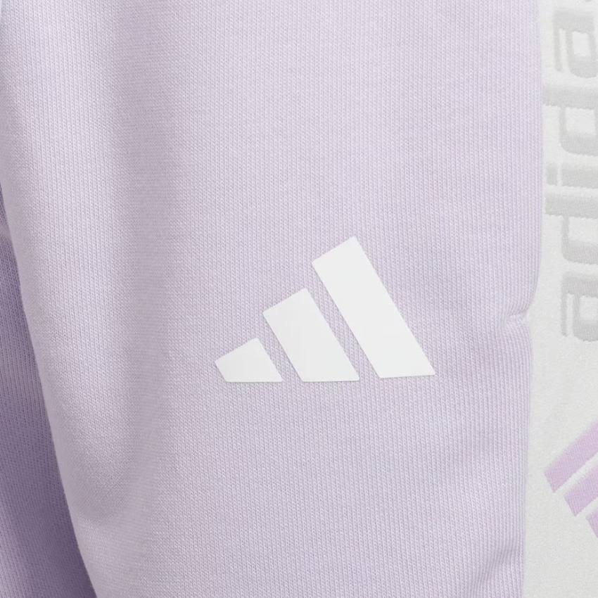 Детский костюм adidas FRENCH TERRY SET (черный) — фото 3