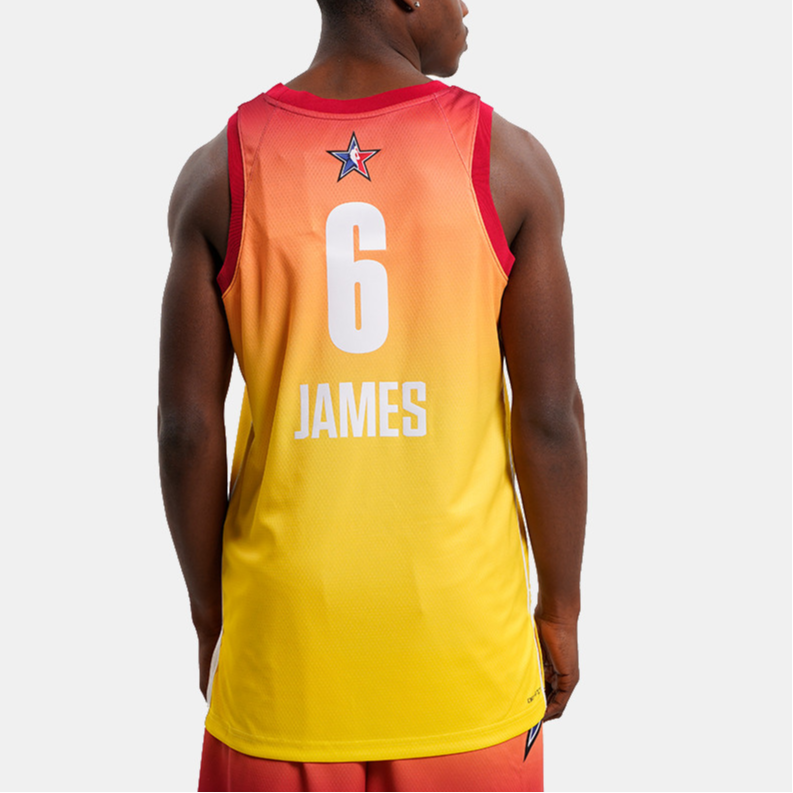 Jordan Basketball Jerseys Men’s Orange Moderate Straight Fit