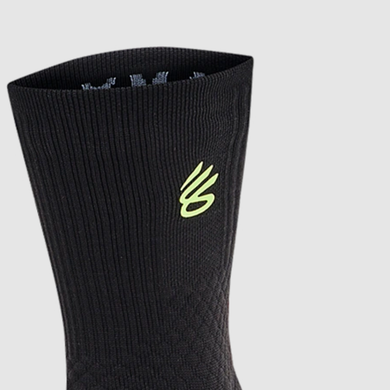 Under Armour Playmaker Crew Socks Unisex 1 Pack Black