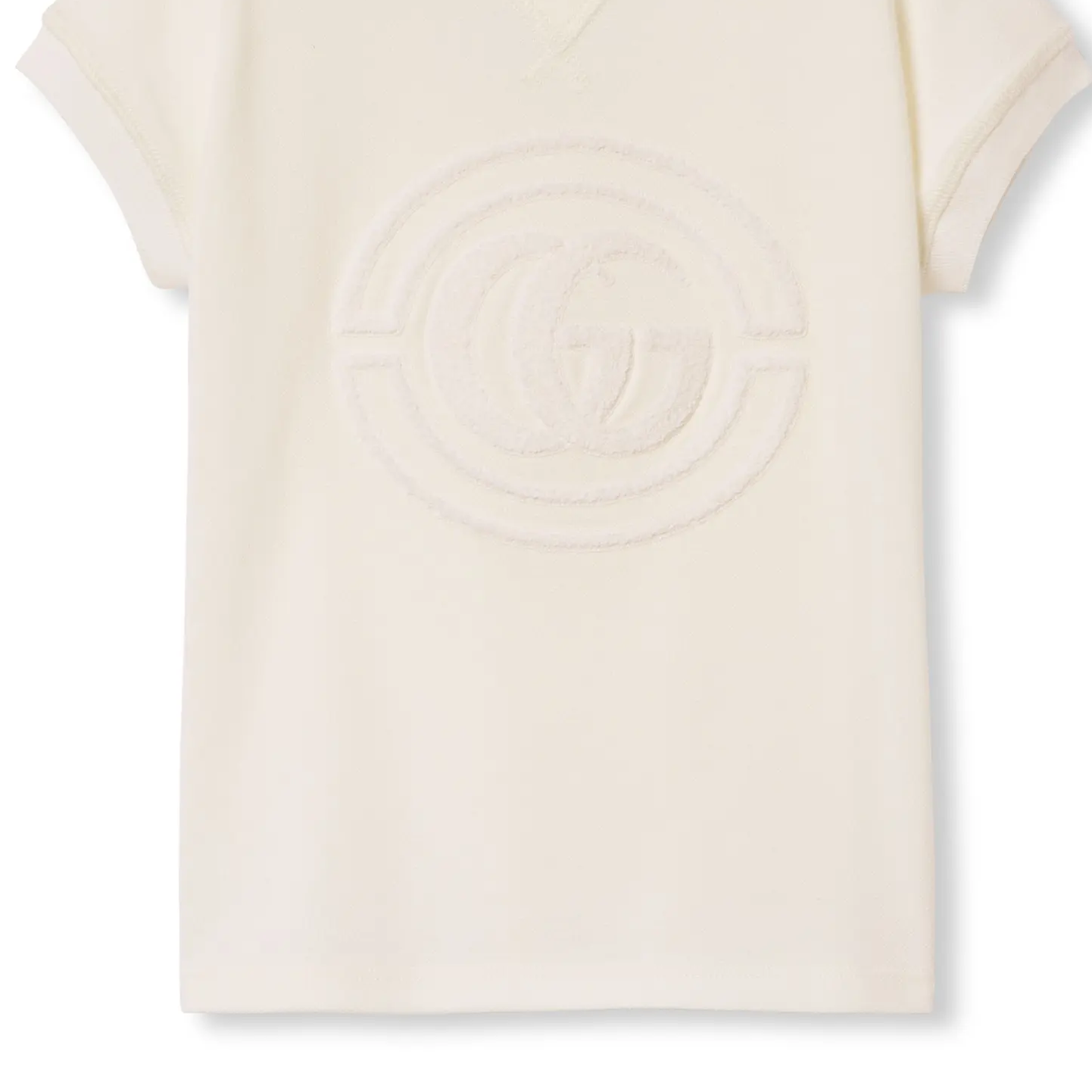Футболка Gucci T FW242024 Logo (слоновая кость) — фото 5