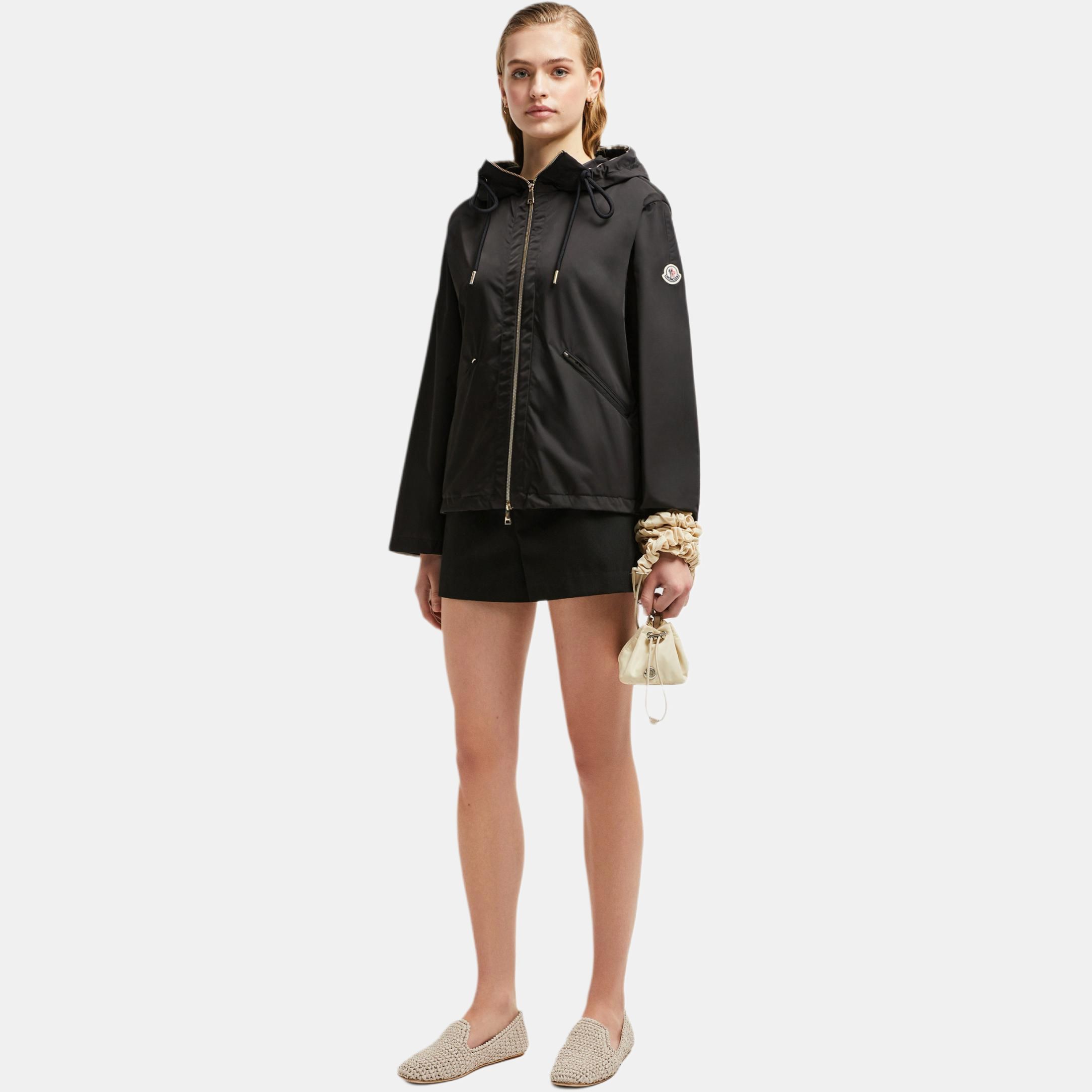 Женская куртка Moncler Cassiopea (черный) — фото 2