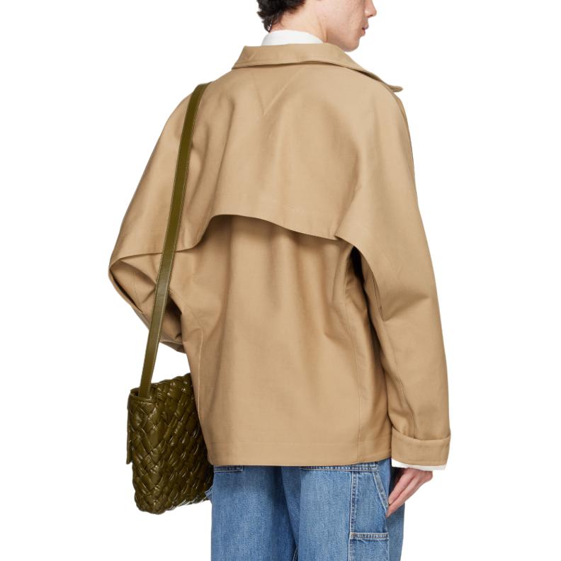 Мужская куртка Bottega Veneta (бежевый) — фото 2