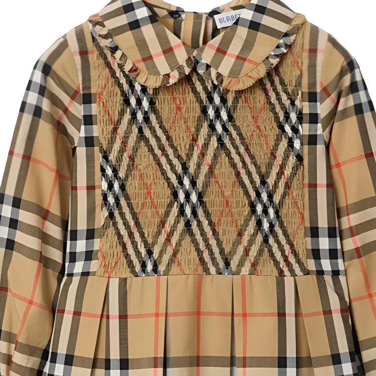 Детское платье Burberry (разноцветное) — фото 4