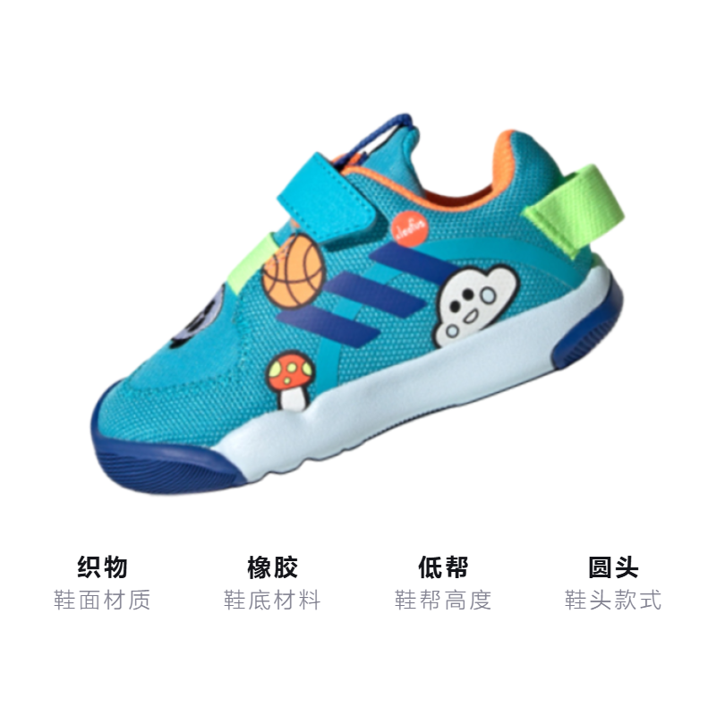 Кроссовки adidas Activeplay I X Cleofus (синие) — фото 3