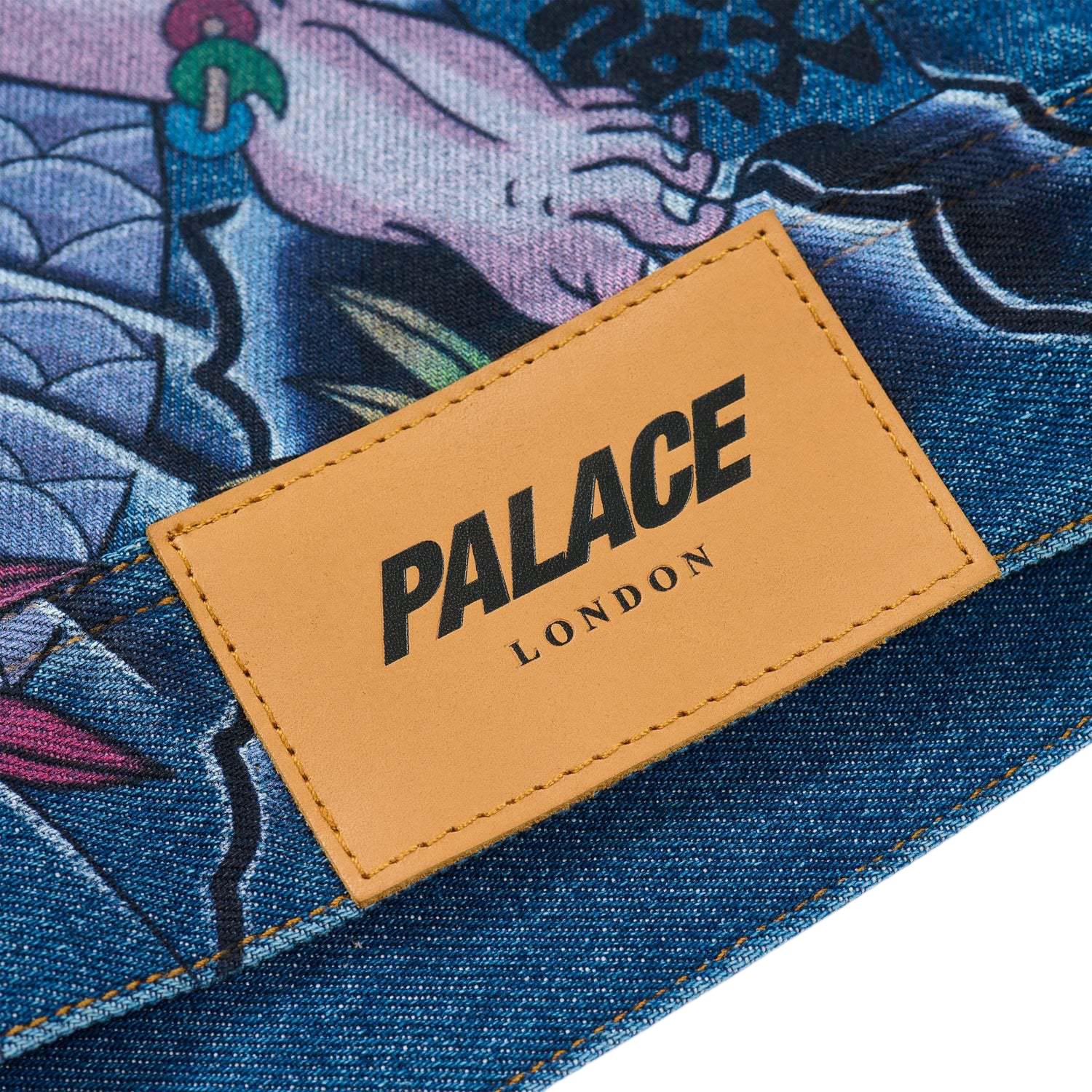 Куртка Palace Susanoo Denim (синяя) — фото 4