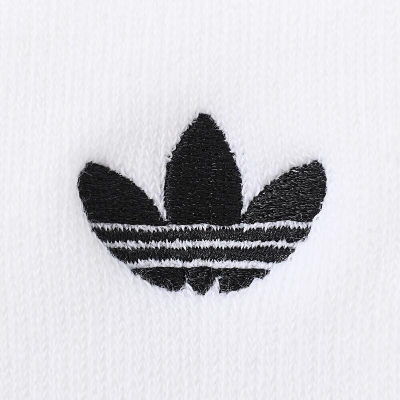 Adidas Originals ANKLE SOCKS Crew Socks Unisex 3 Pack White