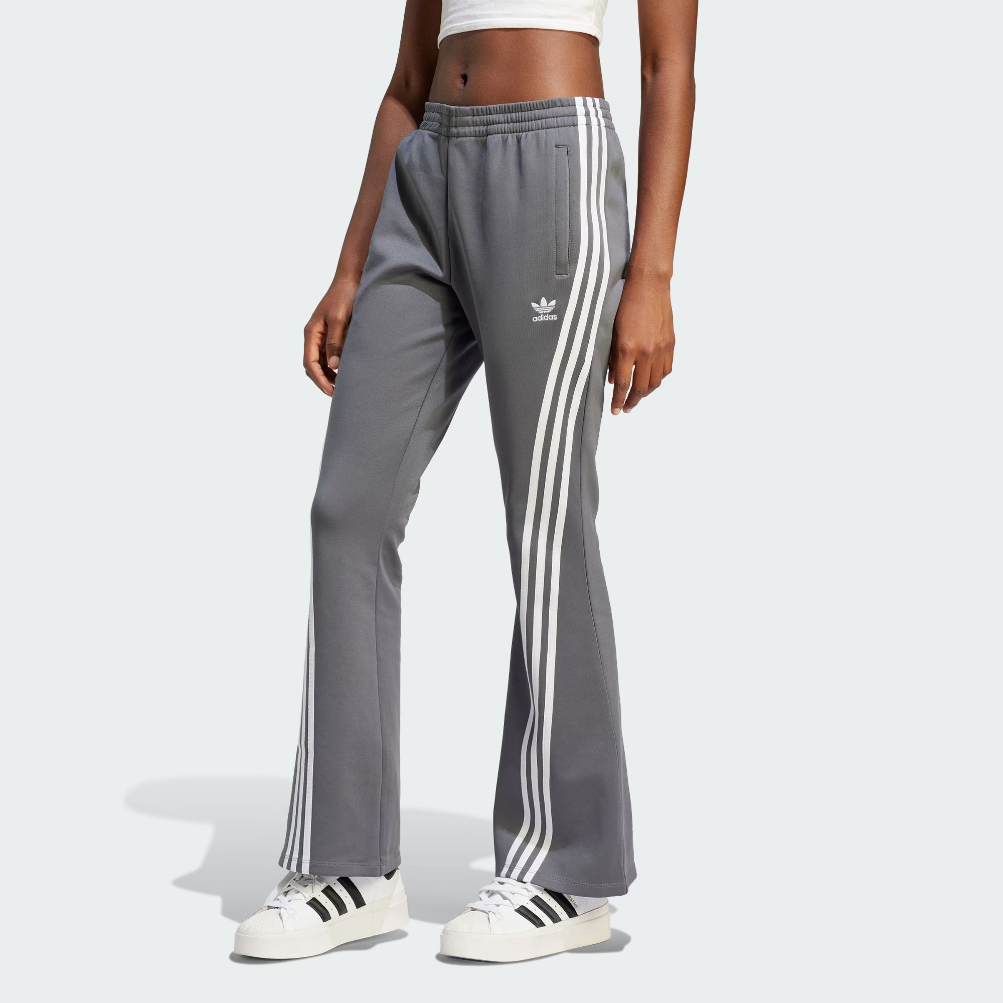 Adidas Originals Hot Girl Collection Sports Pants Women’s Gray
