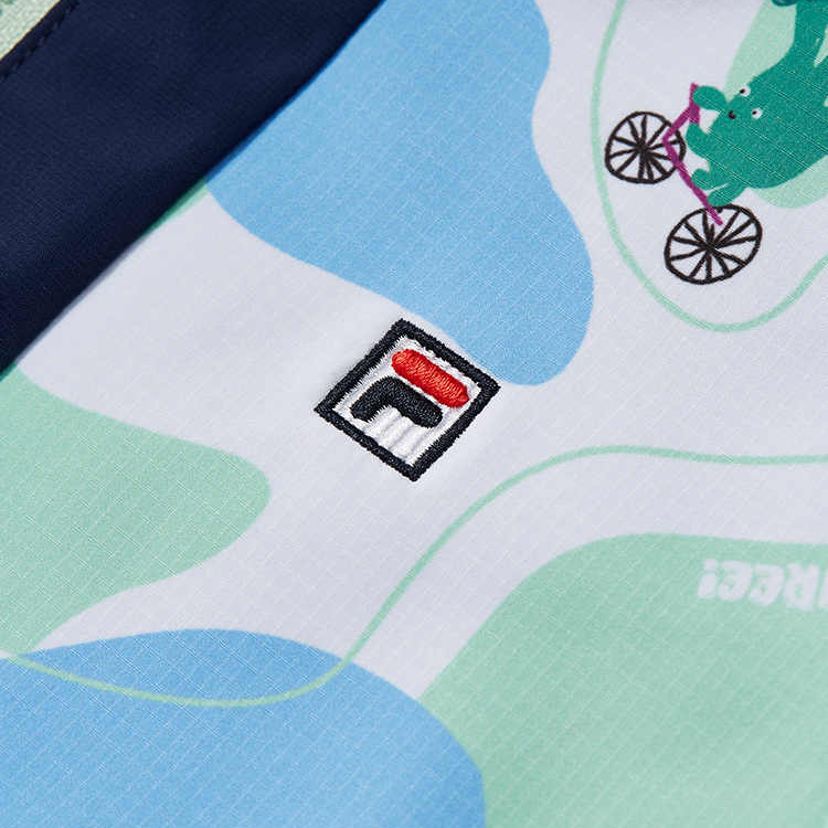 куртка FILA KIDS WHITE LINE (разноцветный) — фото 5