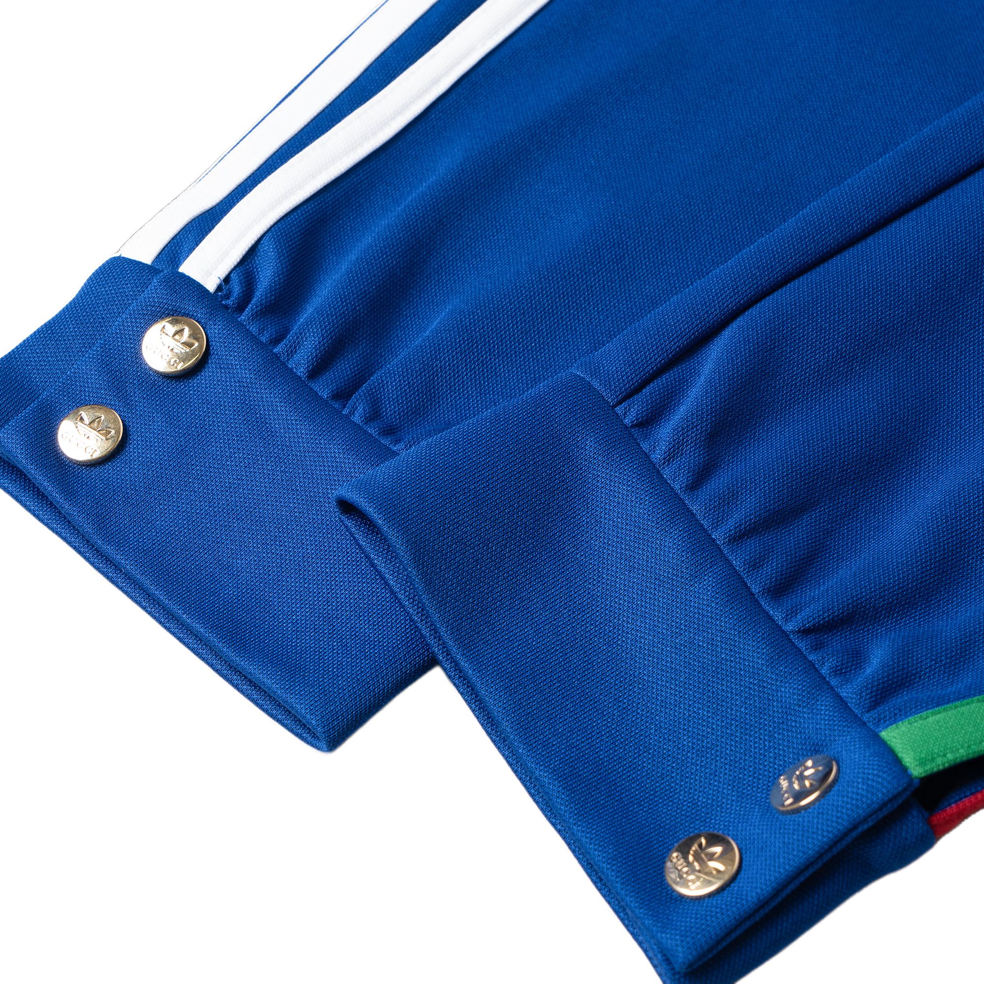 Женские штаны Gucci x adidas originals Logo (синий) — фото 5