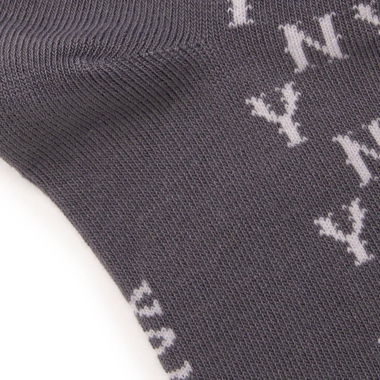 MLB New York Yankees Crew Socks Unisex 1 Pack Gray