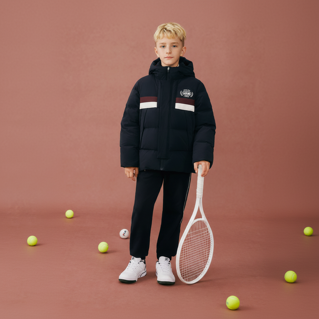 Куртка FILA KIDS FILA KIDS RD (синяя) — фото 6