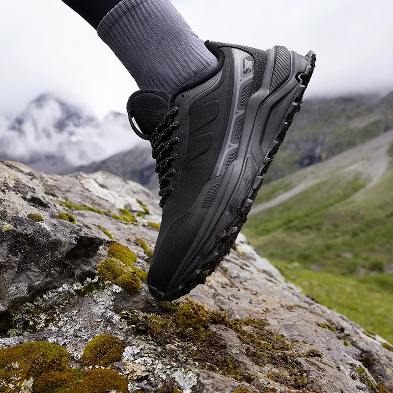 361° Rain Screen Cushioning Slip Resistant Thermal Low top Casual Running Shoes Men’s Black
