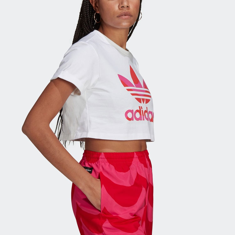 Женская футболка adidas originals Logo T (белая) — фото 3