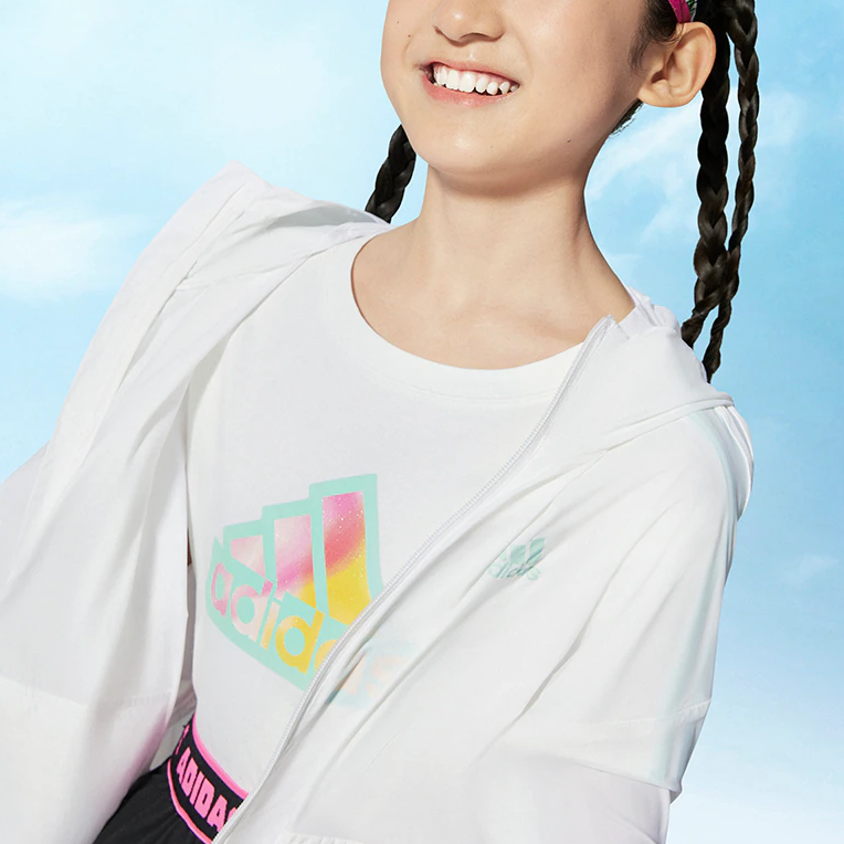 Куртка adidas SPORTSWEAR JACKET (белая) — фото 4